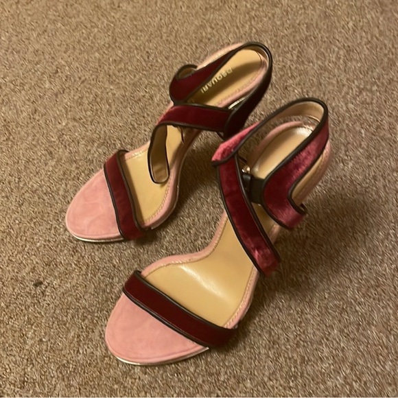 Red Velvet Dsquared2 Sandals - Picture 3 of 5